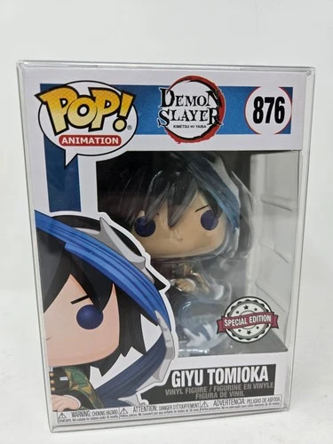 Funko Pop! Demon Slayer: Giyu Tomioka #876 Special Edition Figure W/Protector
