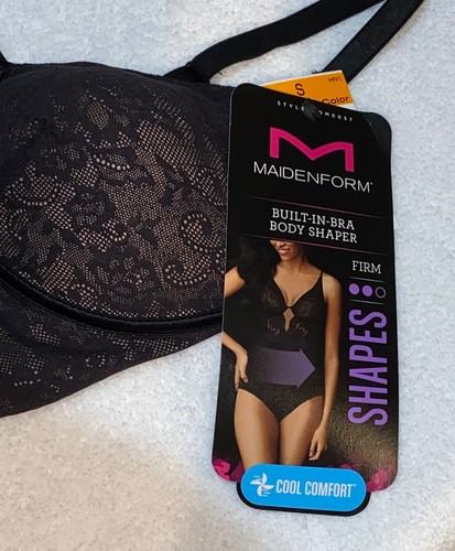 MAIDENFORM Firm Foundations Convertible Strap Control Bodybriefer NEW Womens S - Picture 7 of 11