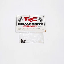 TRC Composite Craft Vintage # 5544 Steel 8-32 X 3/16” Set Screws (6)