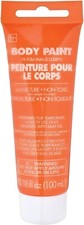 Amscan 39007605 Non Toxic Cream Based Full Body Paint, 34 Oz, Orange 2 PK