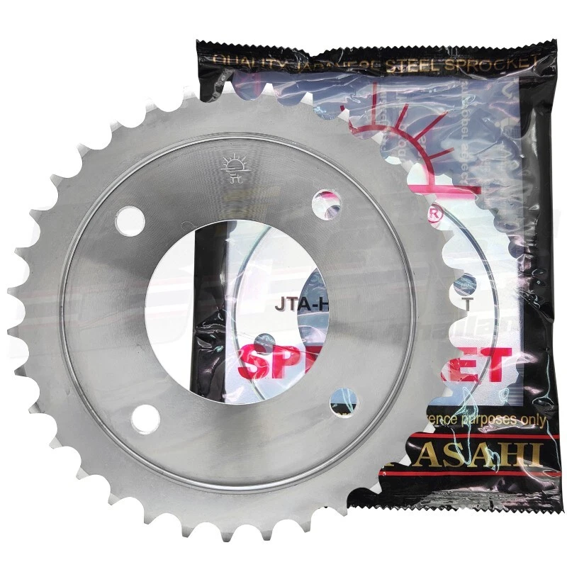 Piñón delantero + trasero JT, cadena DID 428-14-30-132L para GROM-MSX125, MSX-SF Foto 4 de 4