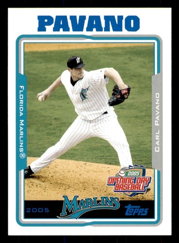 2005 Topps Opening Day Carl Pavano #133 card
