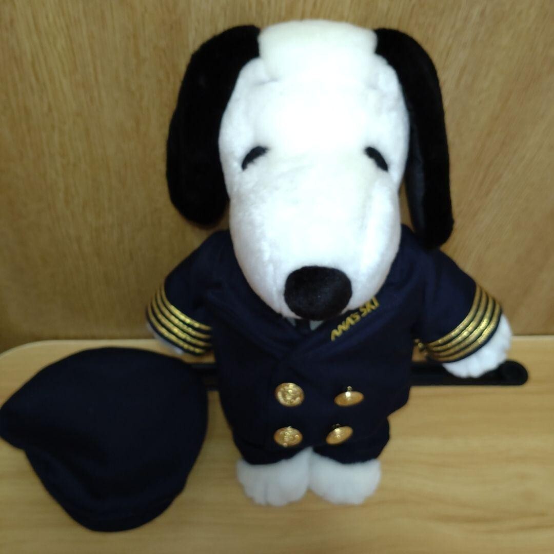 スヌーピー　ぬいぐるみ　ANAパイロット SNOOPY - スヌーピー PEANUTぬいぐるみ パイロットの通販 by