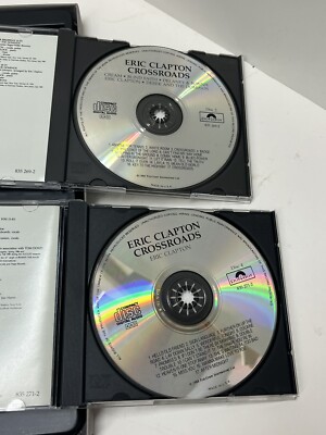 Eric Clapton Crossroads 4 CD Box Set w/ Booklet Rock Music Guitar