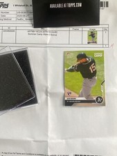 2020 Topps Now Summer Camp Seth Brown BONUS WAVE 1 RC Athletics #518