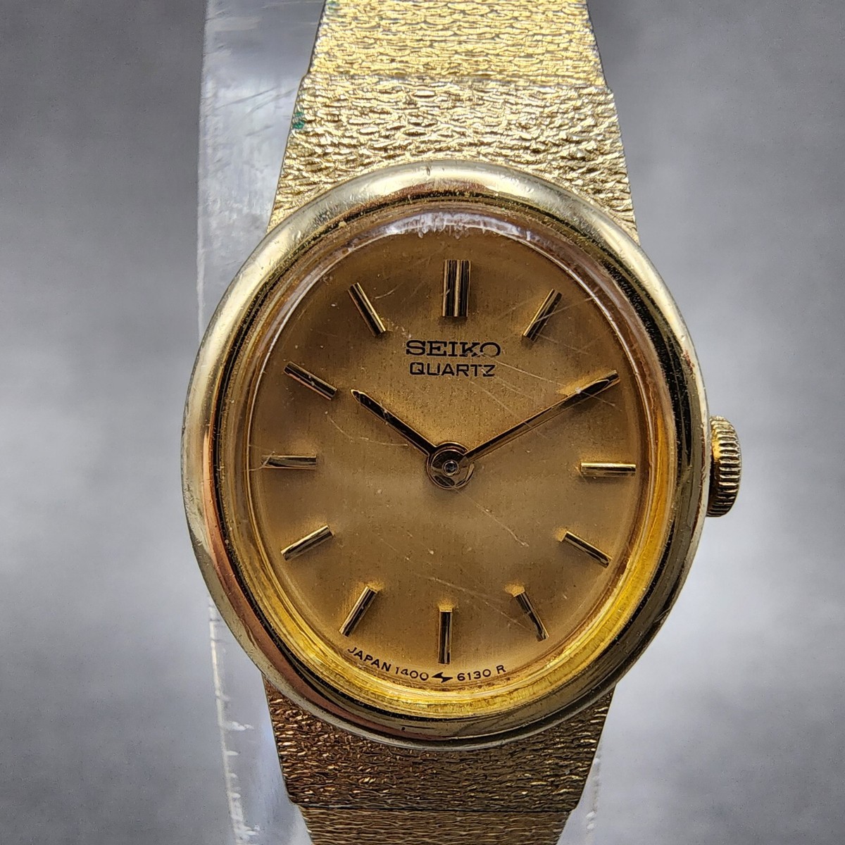 Originale OMEGA vetro acrilico ad anello di tensione armato giallo Originale OMEGA vetro acrilico ad anello di tensione armato giallo