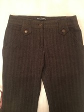 Dolce & Gabbana IT38 Stylish Dress Pants Black Patterned Sexy US 2 4 UK 6 8