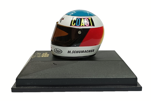 MINICHAMPS Arai Helm 1990 Michael Schumacher 1:8 Formel3 Reynard OVP - Picture 4 of 7