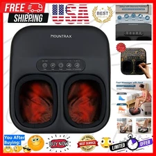 Deep Kneading Foot Massager with Heat & Timer – Perfect for Enjoyable Self-Care