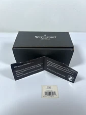 Waterford Crystal Sewing Thimble New in Box Vintage "Mark of Excellence"
