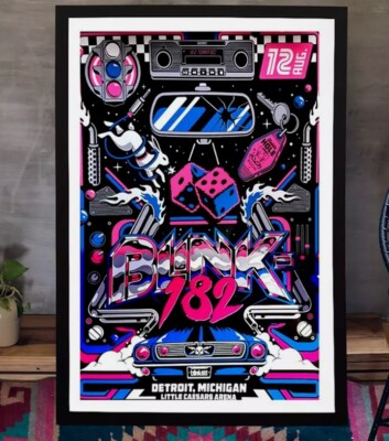 Blink-182 Little Caesars Arena Detroit, MI August 12 2024 Concert