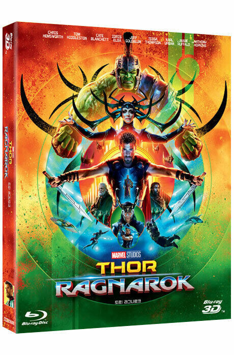 USED] Thor: Ragnarok BLU-RAY 2D & 3D Combo w/ Slipcover / SM LDG