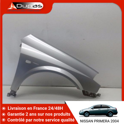 Aile Avant Droit Pour Nissan Primera (modèle 1997) - Pièce D'occasion En Bon état - Garantie 12 Mois