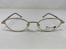 Montatura occhiali da vista parade 1507 oro 49-18-135 bordo intero metallo LW74
