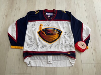 NHL Atlanta Thrashers 2006-07 Reebok Authentic Team Auto