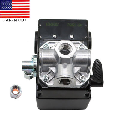 #ad #ad PRESSURE SWITCH FOR I R 23474653 A 4 PORT SIDE WIRE FEED ADJUSTABLE UNLOADER $34.86