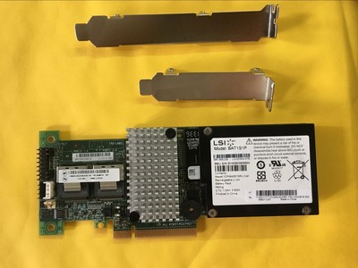 Genuine LSI SAS 9260-8i SATA / SAS Controller RAID 5 6G PCIe x8 + Battery BBU08