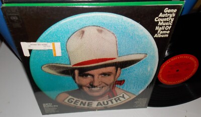 GENE AUTRY'S COUNTRY MUSIC HALL OF FAME ALBUM LP 15 OF HIS GREATEST HITS NM-
