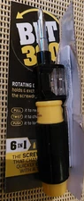 BIT 360  6 IN 1 SCREW DRIVER AS SEEN ON TV NEW OPEN BOX
