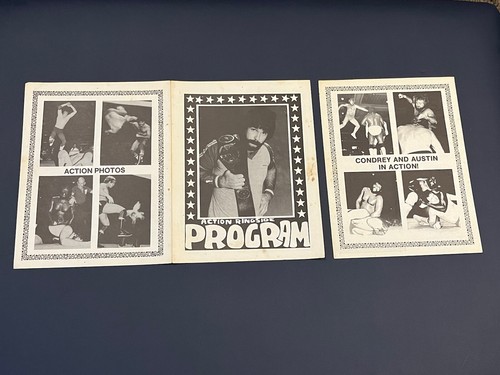 RARE Dutch Mantell Bobby Eaton Championship Memphis Wrestling Program WWE 27 aew - Picture 9 of 9