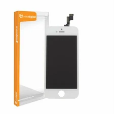White LCD and touch screen assembly for iPhone 5S Economy Grade