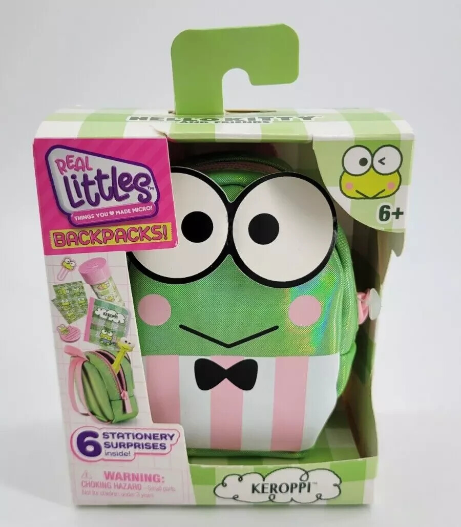 Real Littles Hello Kitty KEROPPI mini Backpack 6 surprises NEW | eBay