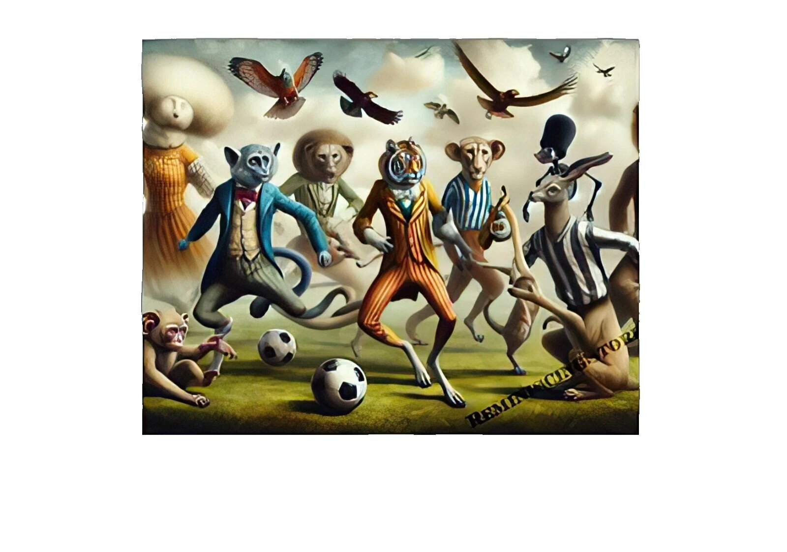 Impresiones de arte abstracto Fútbol