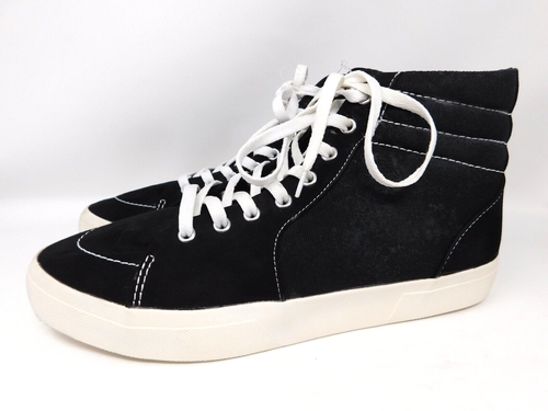 Sun + Stone Men's Shoes Size 11.5 Jett High Top Casual Skate Sneakers Black - Picture 2 of 10
