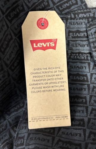 Levi's Unisex Grade School Youth Laser Printed Trucker Jacket Gray Large NWT's. - Picture 7 of 10