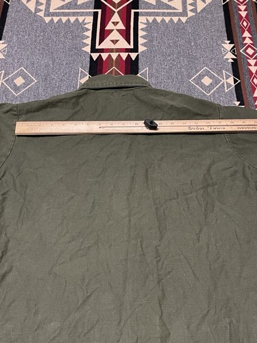 US Army Pfeiffer OG-107 Shirt Sz 16.5/34 Florida National Guard Vtg T9 - Picture 9 of 9