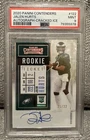 Jalen Hurts - 2020 Contenders - Rookie Ticket Auto - Cracked Ice /22 - PSA 9