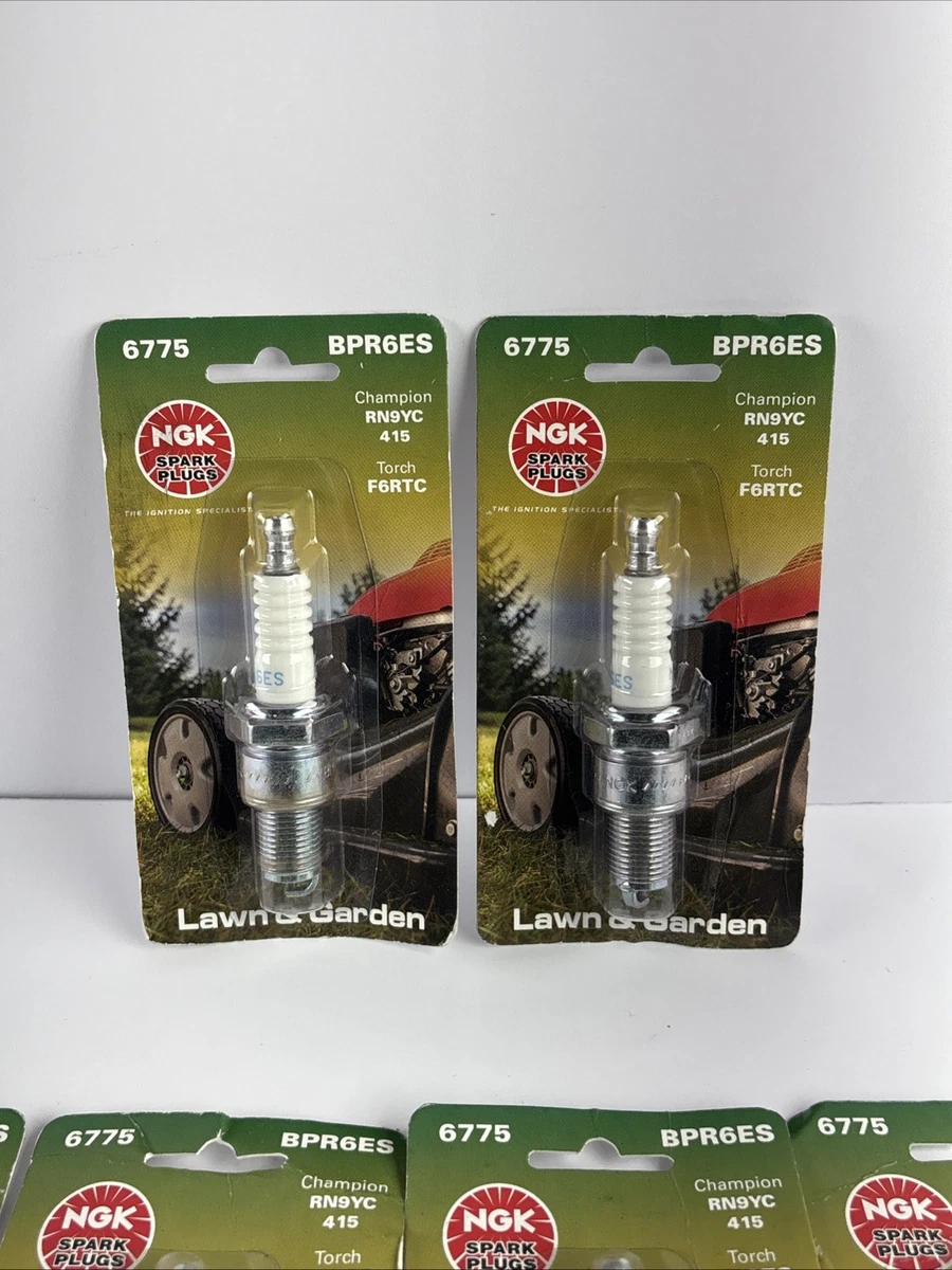 6x Pcs NGK Spark Plugs 6775 Lawn&Garden BPR6ES photo 3