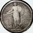 1917-S Type 1 Standing Liberty Quarter 25c San Francisco Mint in Fine Condition