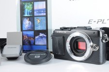 Olympus PEN E-PL7 Mirrorless Camera Body Black - Low Shutter 11370