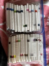 Large Set Of Xied Alcohol Markers With Out Case