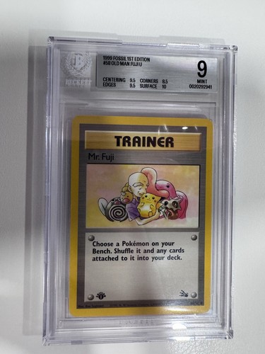 Mr. Fuji (1st Edition) graded BGS 9 for sale on eBay
