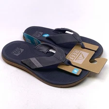 Reef Santa Ana Grey Flip Flop Sandals CI4652 Cushion Comfort Men’s Size 8 NEW!