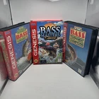 TNN Bass Tournament Champions 96 Masters Classic Sega Genesis Games LOT Bundle