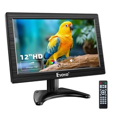 Eyoyo Monitor HDMI 12 Pollici 1366x768 Display con VGA BNC AV Ingressi Schermo