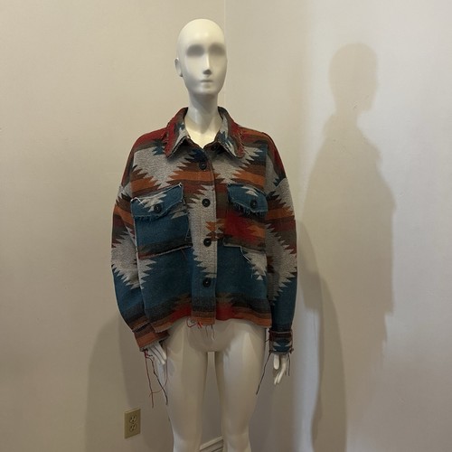 La Miel Eldora Aztec Jacket for Women SZ M