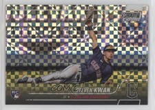 2022 Topps Stadium Club Chrome Updates X-Fractor Steven Kwan #327 0z9m