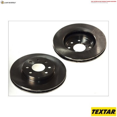 2x BREMSSCHEIBE 92103603 FÜR TOYOTA YARIS/VITZ PLATZ VITZ/ECHO 2SZ-FE 1.3L 4cyl