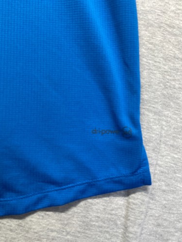 Russell Dri-Power 360 Tank Top Herren XL blau Seitenschlitz feuchtigkeitsableitend sportlich - Bild 4 von 7