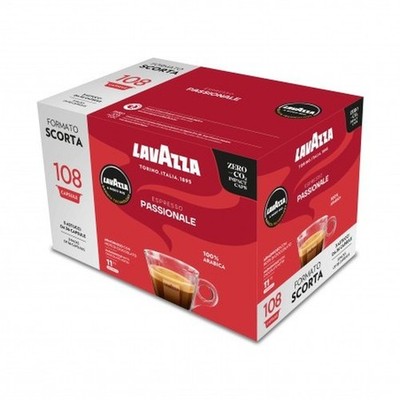 Lavazza Espresso Passionale Packung 108 Kapseln Kaffee Kompatibel Mit A Modo Mio