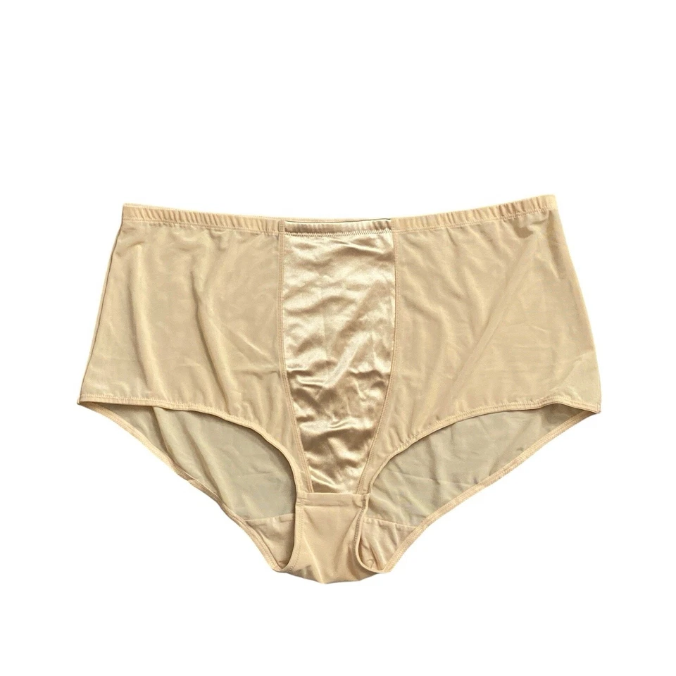 Secret Solutions 4X Beige High Waist Tummy Control Shaper Briefs Panties - Image 3 of 4