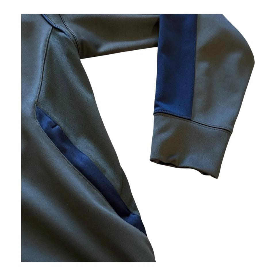 Nike Butler Bulldogs Jacket Full Zip Gray Dri Fit Logo University Player Issue? - Image 3 of 4