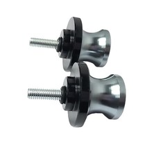 2pcs M6 X1.5 Motorcycle Swing Arm Spools Sliders CNC 6mm Swingarm Stand Screw...