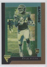 2021 Panini Chronicles Draft Picks Flux Bronze Kyle Pitts #249 8x7