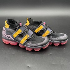 Nike Women's Air Vapormax FK Utility Black/Gridiron/Pink Blast SIZE 7 