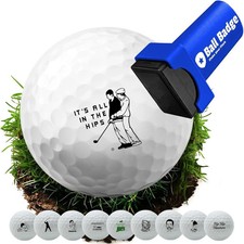 Ball Badge Golf Ball Stamp The Happy Series, Golf Ball Marker, Reusable Golf ...